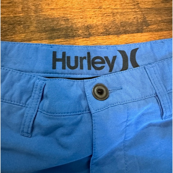 Hurley shorts, 34” waist, blue, 9” inseam, Nike Dri-Fit - Picture 6 of 7